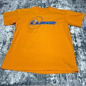 Lugz Orange Graphic T Shirt Men's X Large Short Sleeve Crew Neck